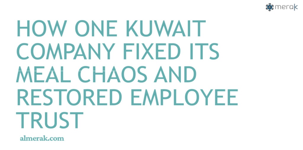 meal management system kuwait
